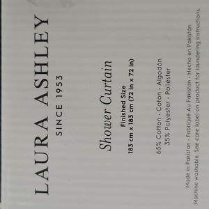 Laura Ashley | Bath | Laura Ashley Shower Curtain | Poshmark